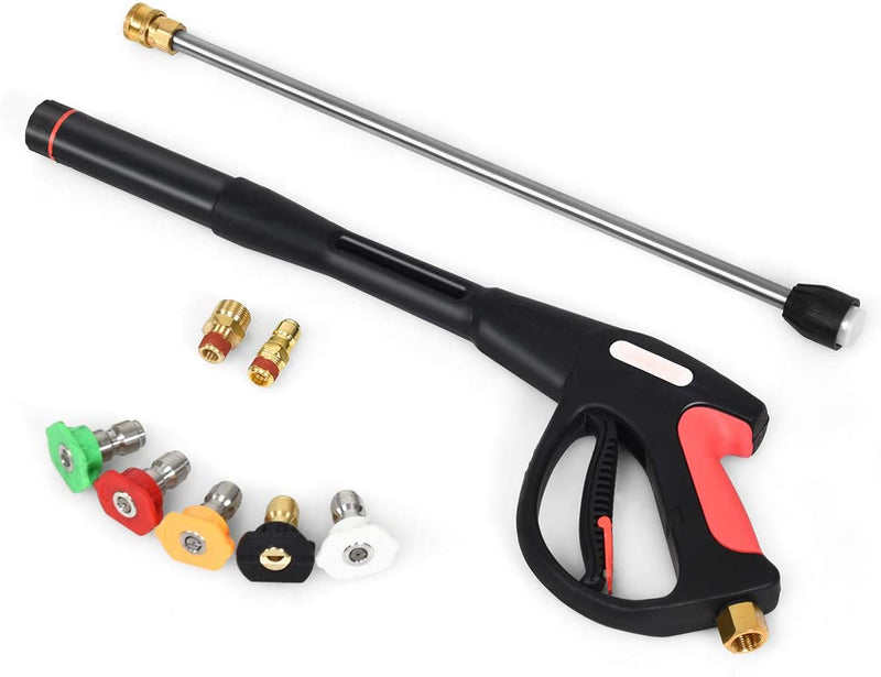 Load image into Gallery viewer, Pressure Washer Gun with 20-Inch Extension Wand Lance
