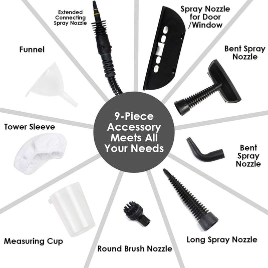 Handheld Pressurized Steam Cleaner - GoplusUS