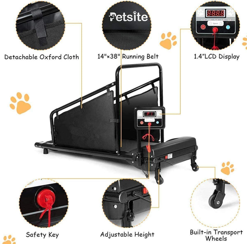 Load image into Gallery viewer, Dog Treadmill, Pet Running Machine for Small/Medium-Sized Dogs Indoor Exercise - GoplusUS
