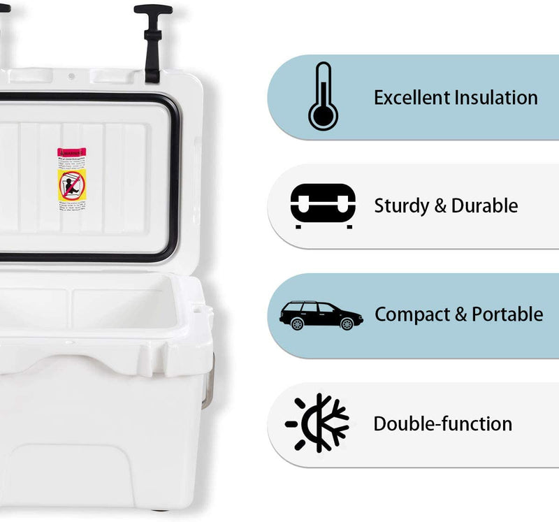 Load image into Gallery viewer, 16 Quart Cooler, Portable Insulated Ice Chest - GoplusUS
