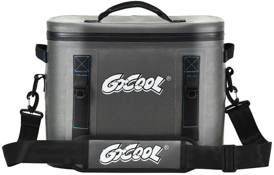 30-Can Portable Cooler Bag, Insulated Soft Camping Cooler - GoplusUS