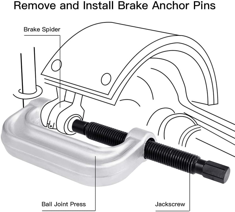 Load image into Gallery viewer, 4 in 1 Ball Joint Service Tool Kit 2WD &amp; 4WD Remover Installer - GoplusUS
