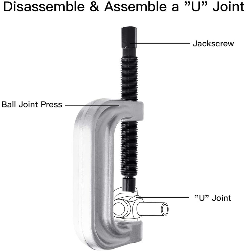 Load image into Gallery viewer, 4 in 1 Ball Joint Service Tool Kit 2WD &amp; 4WD Remover Installer - GoplusUS
