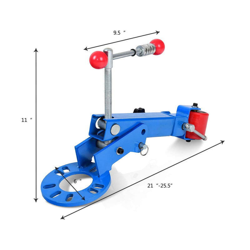 Load image into Gallery viewer, Goplus Fender Roller Reforming Extending Tool, Heavy Duty Wheel Arch Roller Flaring Former (Blue) - GoplusUS
