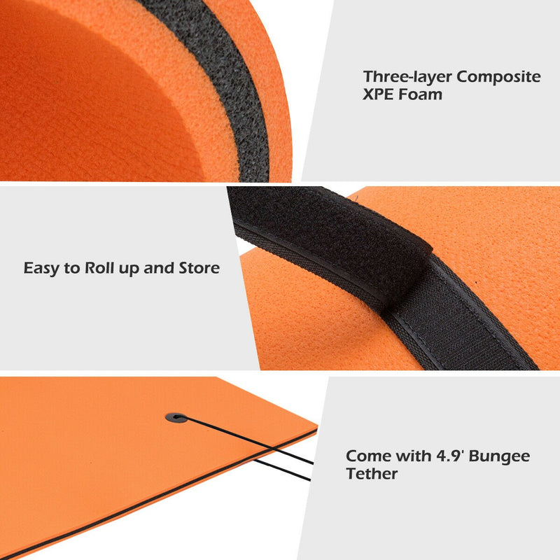 Load image into Gallery viewer, Floating Water Pad Mat, Tear-Resistant XPE Foam (18&#39; x 6&#39; /12&#39; x 6&#39;) - GoplusUS
