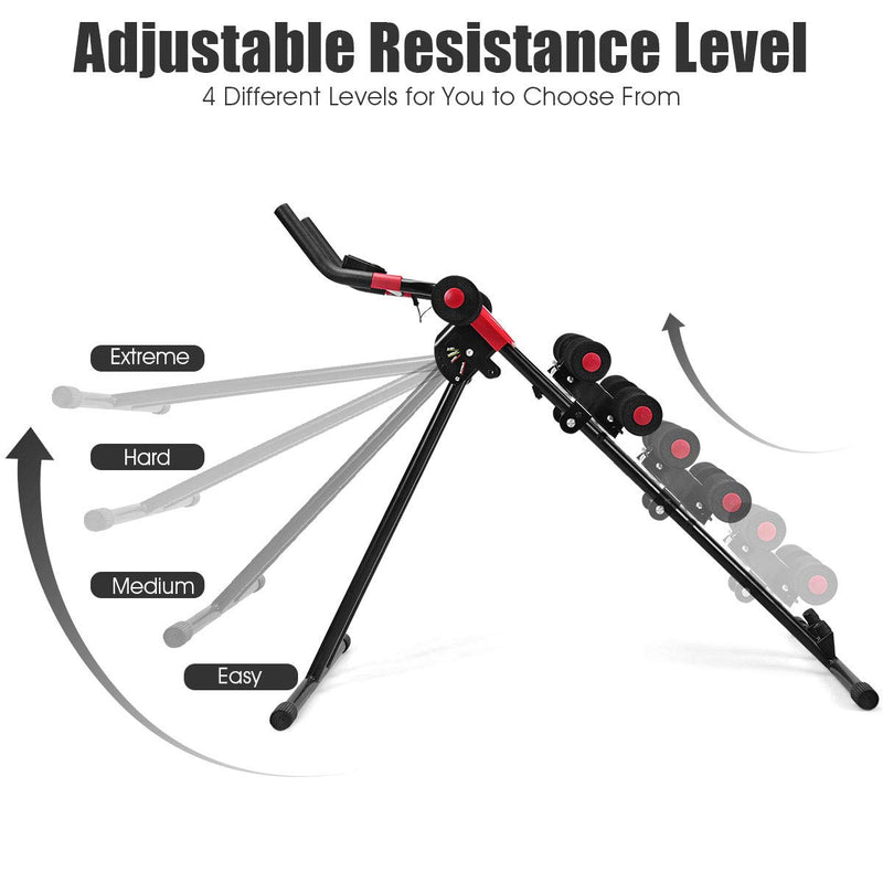 Load image into Gallery viewer, Ab Trainer Foldable Abdominal Trainer Ab Vertical - GoplusUS
