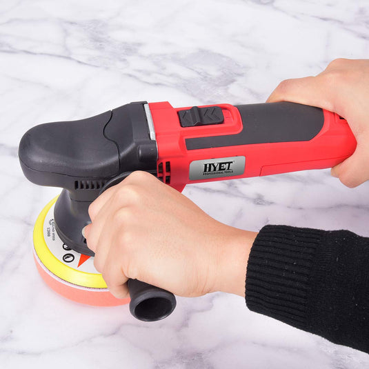Random Orbital Sander Variable Speed Polisher Electrical Dual-Action Polisher Grinder Buffer