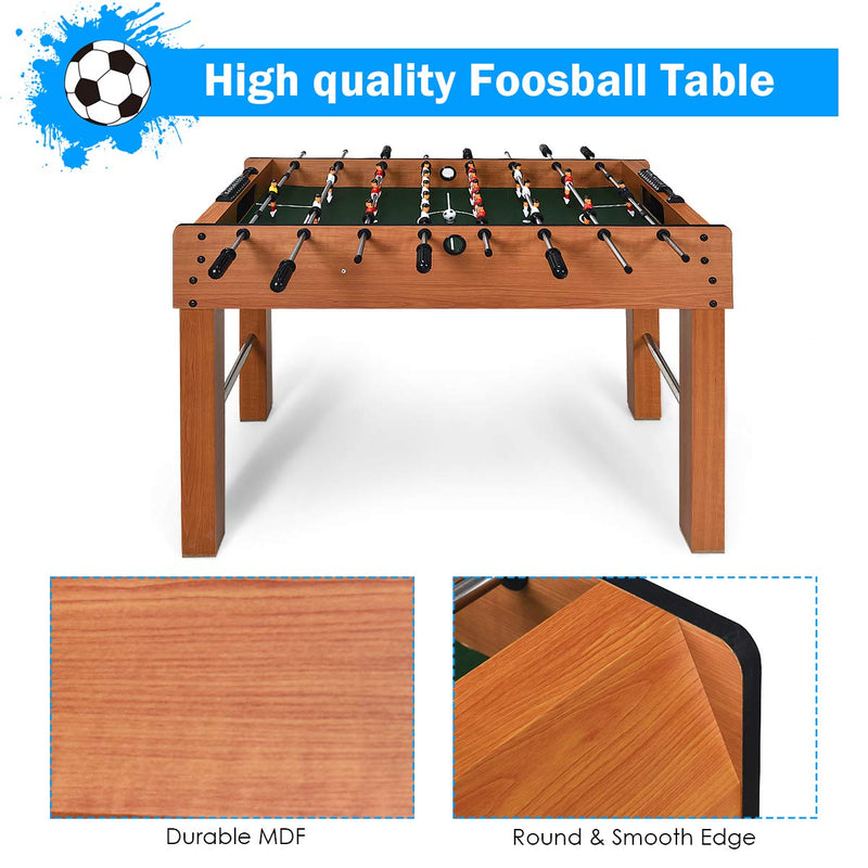 Load image into Gallery viewer, 48&quot; Foosball Table, Easy-Assemble Soccer Game Table - GoplusUS
