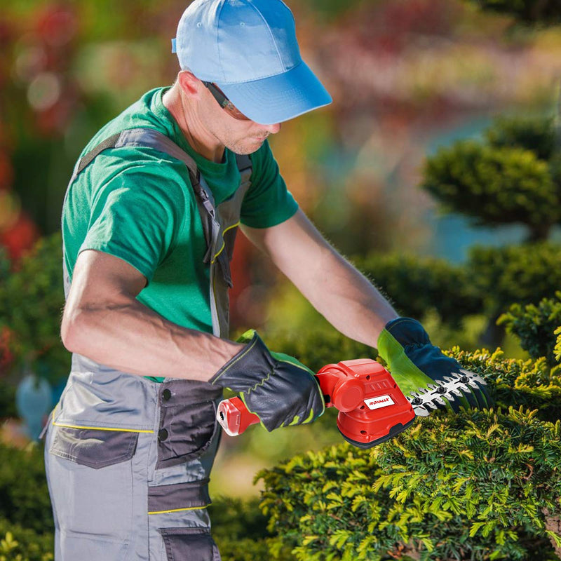 Load image into Gallery viewer, 2 in 1 Cordless Grass Shear + Hedge Trimmer w/ 3.6V Rechargeable Battery - GoplusUS
