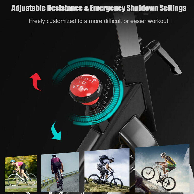 Load image into Gallery viewer, Magnetic Exercise Bike, Stationary Belt Drive Bicycle - GoplusUS
