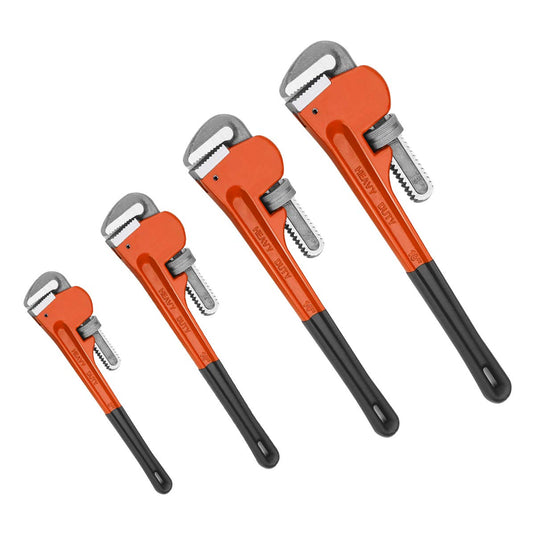 4pcs Pipe Wrench Set, Heat Treated Plumbing Wrench - GoplusUS