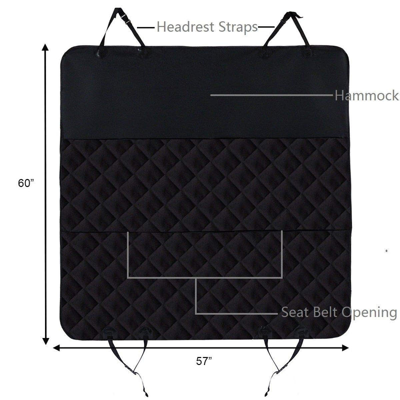 Load image into Gallery viewer, Pet Seat Cover Dog Car Seat Cover Waterproof Nonslip Rubber Backing - GoplusUS
