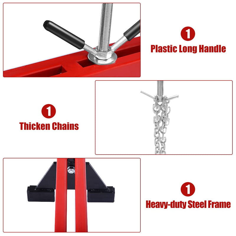 Load image into Gallery viewer, 1100lbs Engine Support Bar Transverse for Motor Tranny Transmission - GoplusUS
