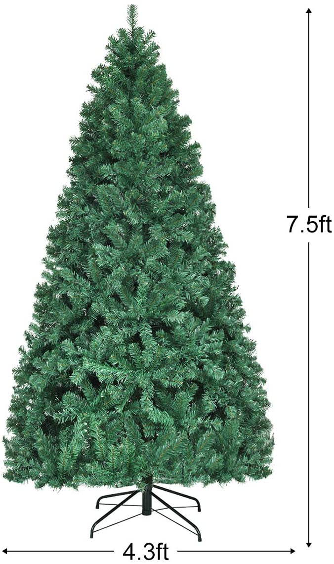 Load image into Gallery viewer, Pre-Lit Artificial Christmas Tree, Premium Hinged Spruce Tree
