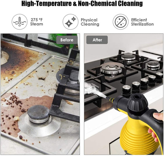 Handheld Pressurized Steam Cleaner - GoplusUS