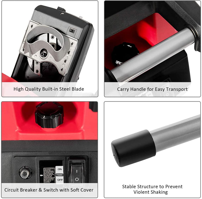 Load image into Gallery viewer, 15-Amp Electric Wood Chipper, Wheeled Garden Shredder - GoplusUS
