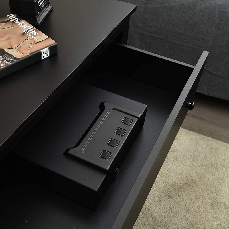 Load image into Gallery viewer, Gun Safe for 2 Pistols, Handgun Safe with Password &amp; Backup Keys for Quick Access - GoplusUS
