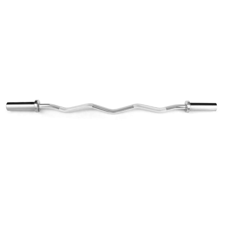 Load image into Gallery viewer, 400Lbs Olympic EZ Curl Bar for Strength Training - GoplusUS
