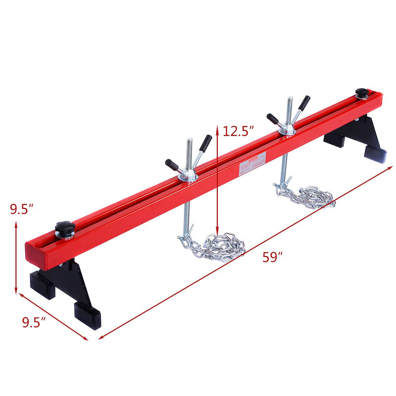 Load image into Gallery viewer, 1100lbs Engine Support Bar Transverse for Motor Tranny Transmission - GoplusUS
