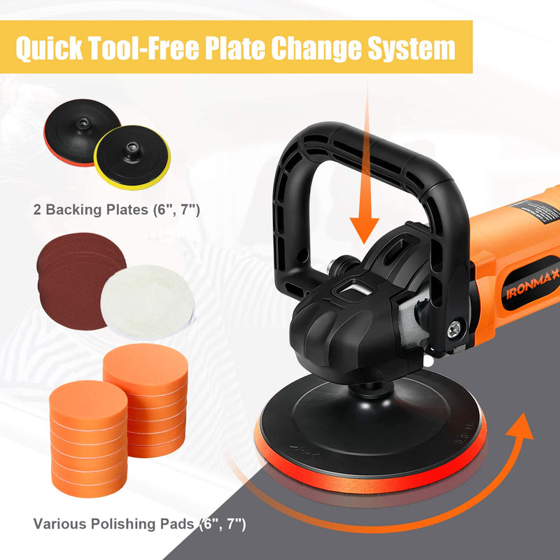 Load image into Gallery viewer, Rotary Buffer Polisher Wool Disc for Car Furniture Boat

