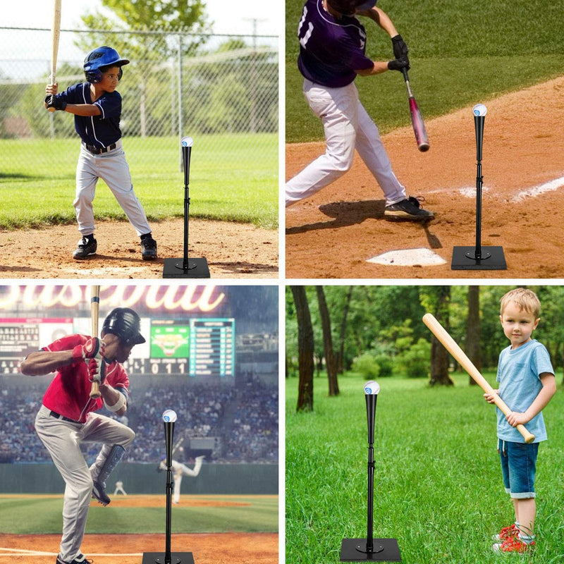 Load image into Gallery viewer, Batting Tee, Adjustable Baseball Hitting Tee Heavy Duty Softball - GoplusUS
