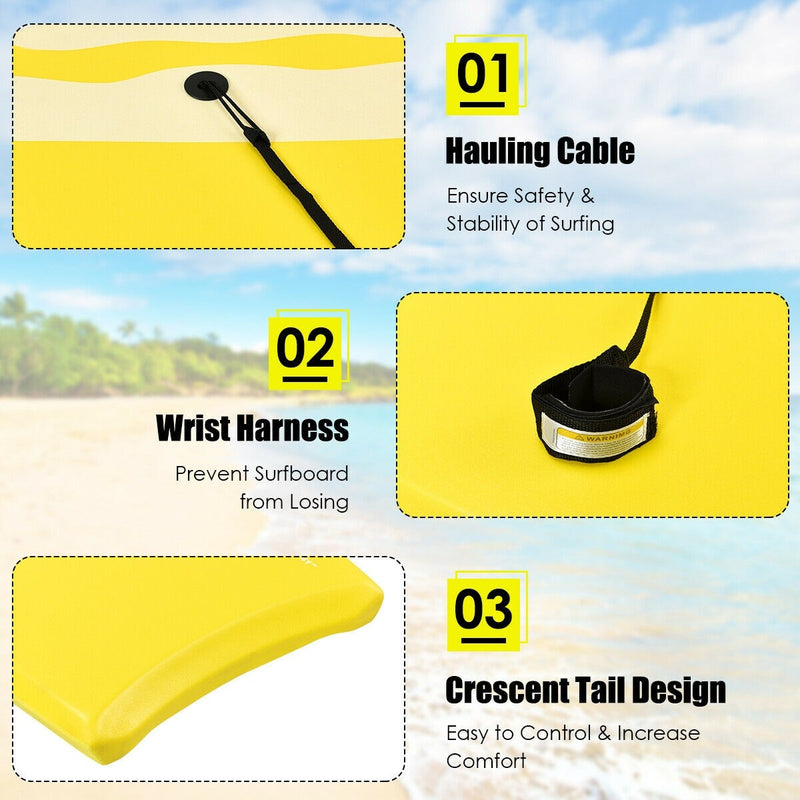 Load image into Gallery viewer, Body Board, Lightweight Bodyboard with EPS Core - GoplusUS
