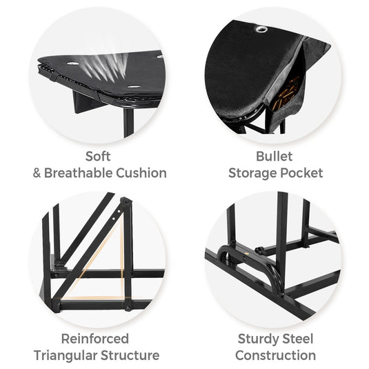 Portable Shooting Table Seat Set
