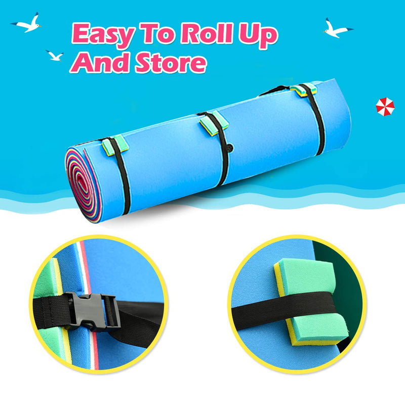 Load image into Gallery viewer, Floating Water Pad Mat, Tear-Resistant XPE Foam (18&#39; x 6&#39; /12&#39; x 6&#39;) - GoplusUS
