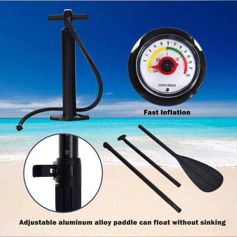 Load image into Gallery viewer, 9.8&#39;/10&#39;/11&#39; Inflatable Stand Up Paddle Board, 6.5&quot; Thick SUP with Premium Accessories and Carry Bag - GoplusUS
