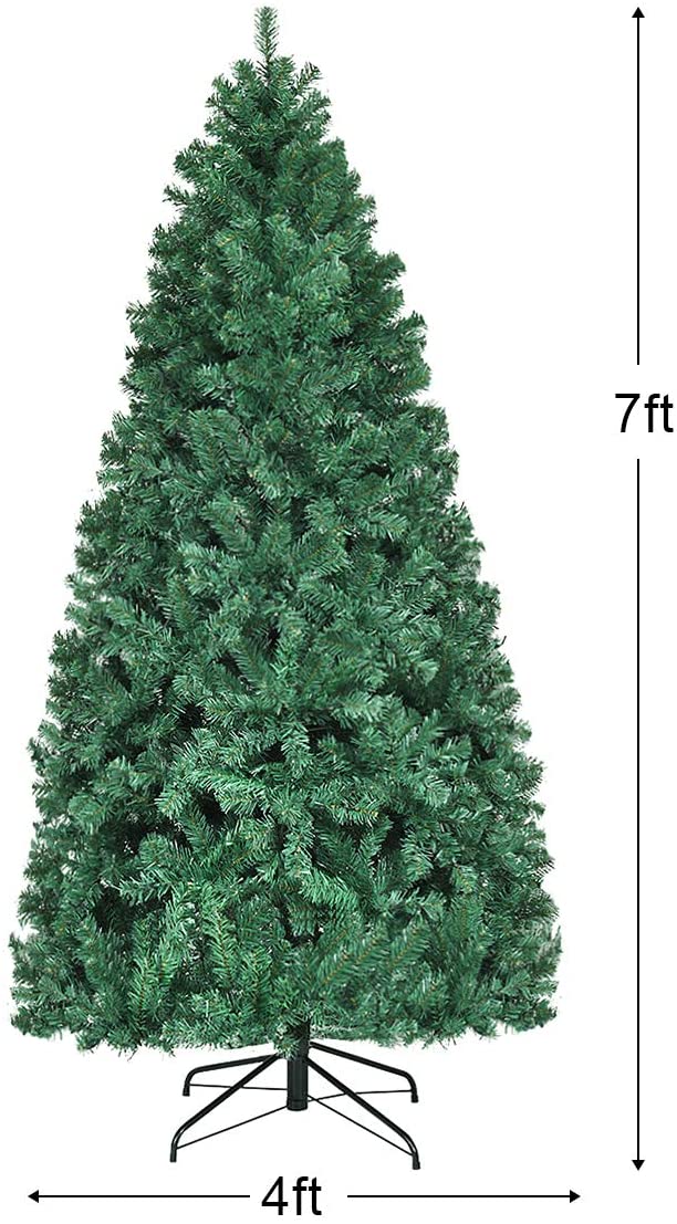 Load image into Gallery viewer, Pre-Lit Artificial Christmas Tree, Premium Hinged Spruce Tree
