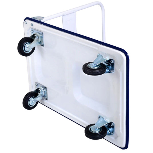 Goplus Folding Platform Cart 660 LBS Rolling Flatbed Cart - GoplusUS