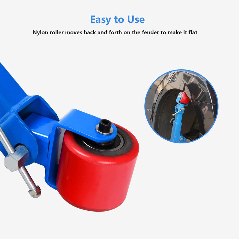 Load image into Gallery viewer, Goplus Fender Roller Reforming Extending Tool, Heavy Duty Wheel Arch Roller Flaring Former (Blue) - GoplusUS

