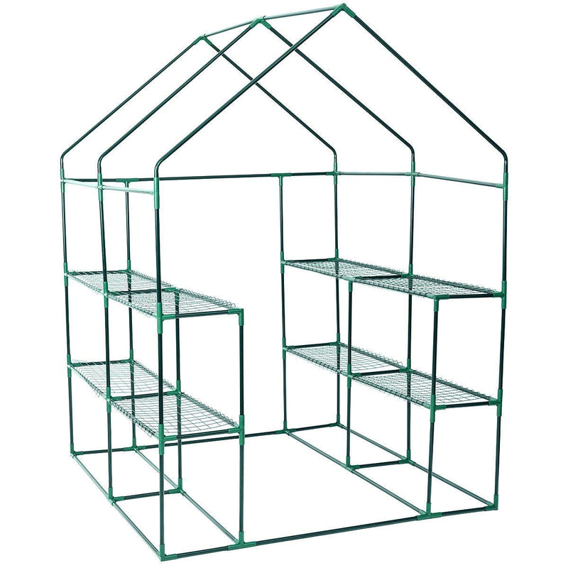 Load image into Gallery viewer, Greenhouse Indoor Outdoor Walk in Plant Gardening Green House 4.8&quot; x 4.8&quot; x 6.4&quot; - GoplusUS
