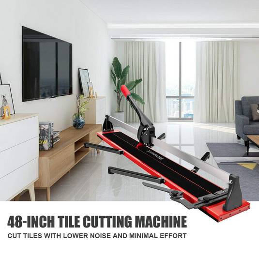 Goplus 48-Inch Manual Tile Cutter, Professional Porcelain Ceramic Floor Tile Cutter - GoplusUS
