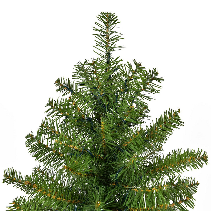 Load image into Gallery viewer, Goplus Pre-Lit Christmas Tree Artificial PVC with 700 LED Lights and Solid Metal Legs (7ft) - GoplusUS
