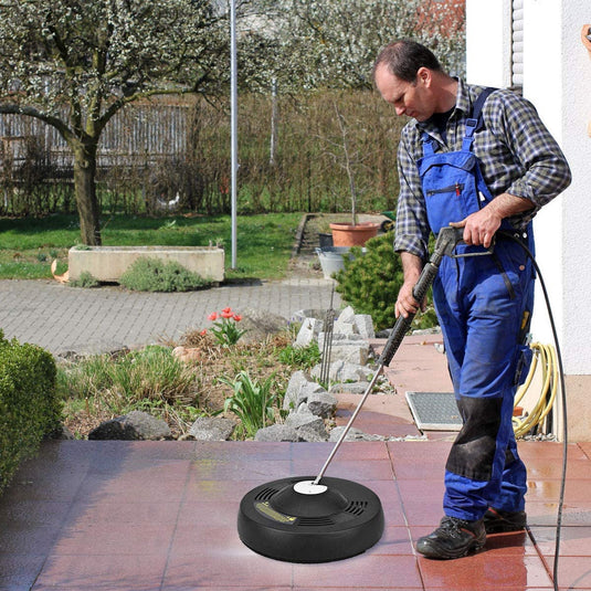 16-Inch Pressure Washer Surface Cleaner Attachment, 3000psi 1450rpm - GoplusUS