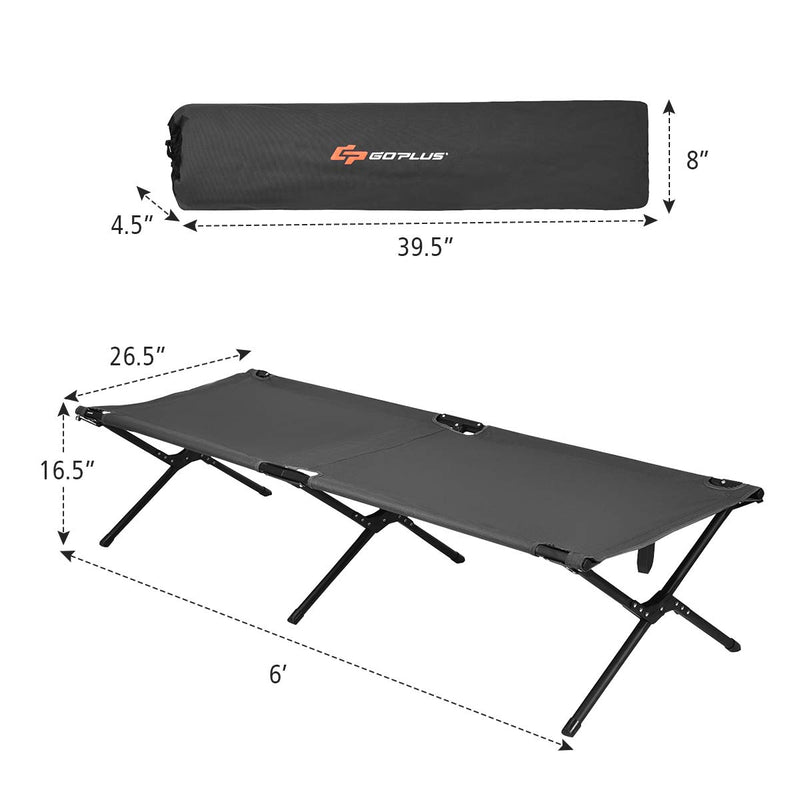 Load image into Gallery viewer, Folding Camping Cot with Carrying Bag - GoplusUS
