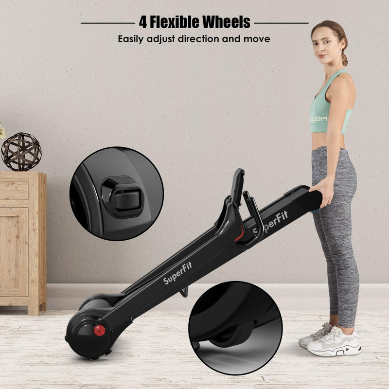 Load image into Gallery viewer, 2.25HP Electric Folding Treadmill, Installation-Free Design with 8-Stage Damping System - GoplusUS
