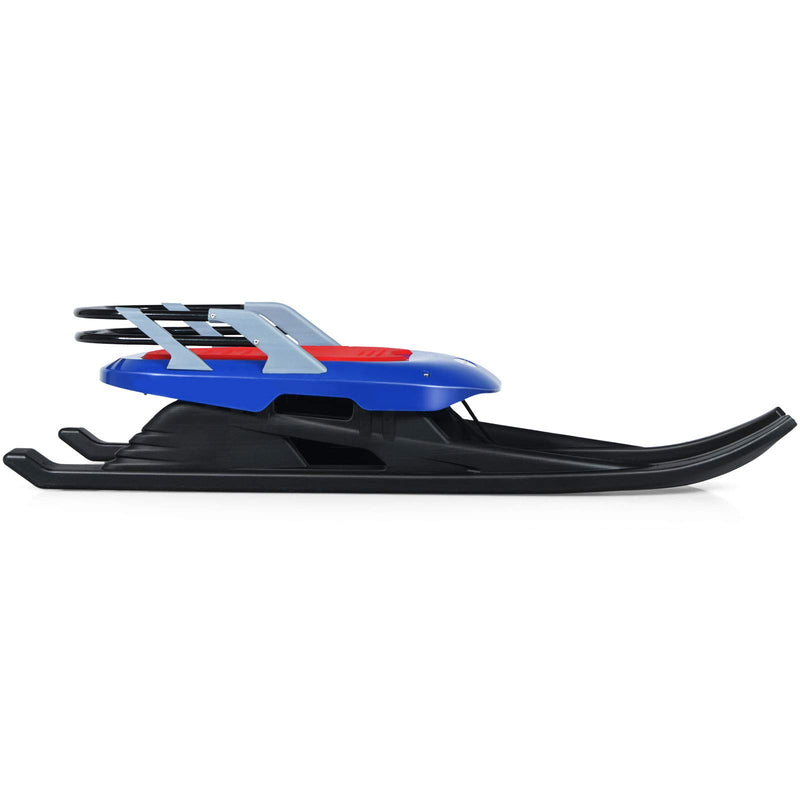 Load image into Gallery viewer, Folding Snow Sled for Kids with Seat, Backrest and Handle - GoplusUS
