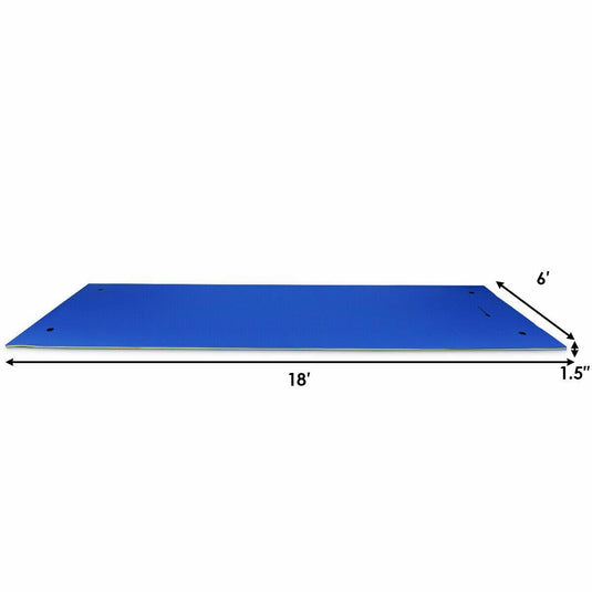 Floating Water Pad for Water Recreation and Relaxing - GoplusUS