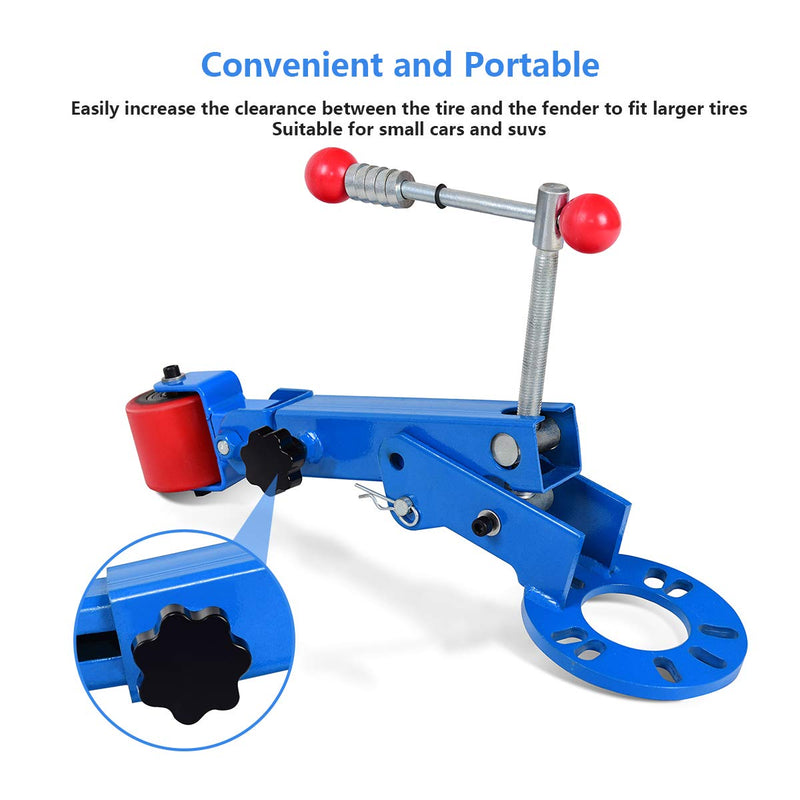 Load image into Gallery viewer, Goplus Fender Roller Reforming Extending Tool, Heavy Duty Wheel Arch Roller Flaring Former (Blue) - GoplusUS
