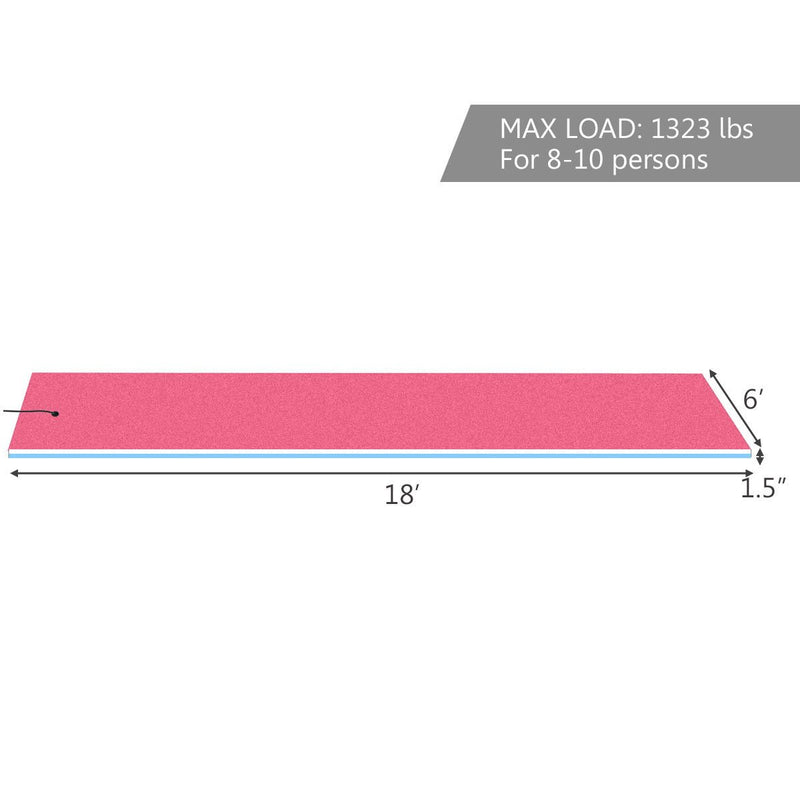 Load image into Gallery viewer, Floating Water Pad Mat, Tear-Resistant XPE Foam (18&#39; x 6&#39; /12&#39; x 6&#39;) - GoplusUS
