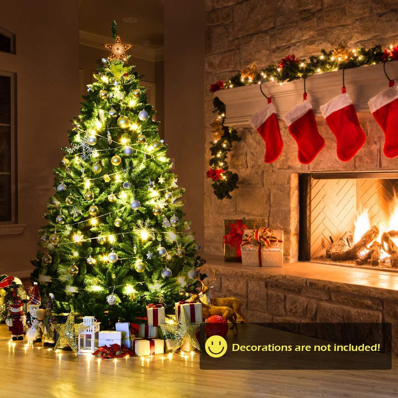 Load image into Gallery viewer, Artificial Douglas Christmas Tree Easy Assembly Xmas Tree for Indoor and Outdoor - GoplusUS
