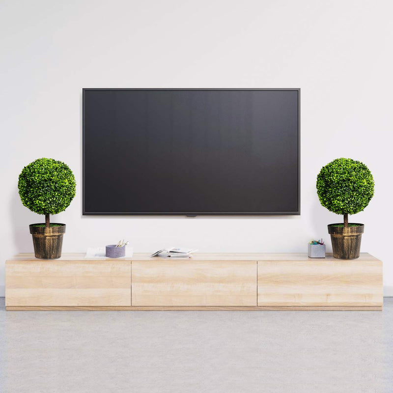 Load image into Gallery viewer, 22&quot; Artificial Ball Shaped Tree, Boxwood Tabletop Plant - GoplusUS
