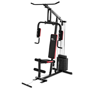 Multifunction Home Gym System Weight Training Exercise Workout Equipment Fitness Strength Machine - GoplusUS