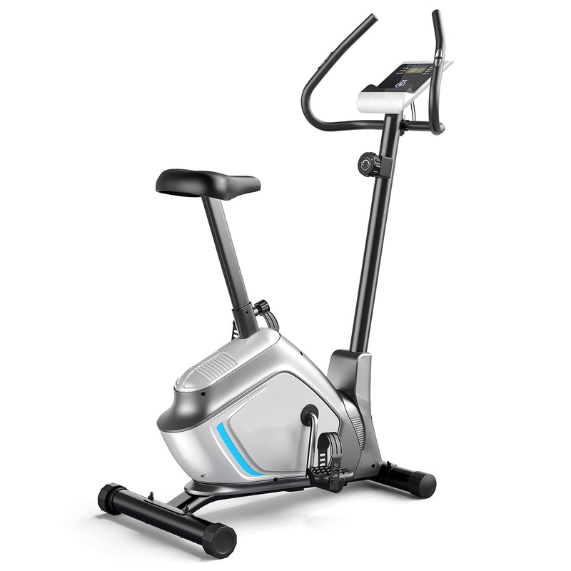 Load image into Gallery viewer, Goplus Magnetic Stationary Upright Exercise Bike, Indoor Cycling Bike w/ 8-level Resistances - GoplusUS
