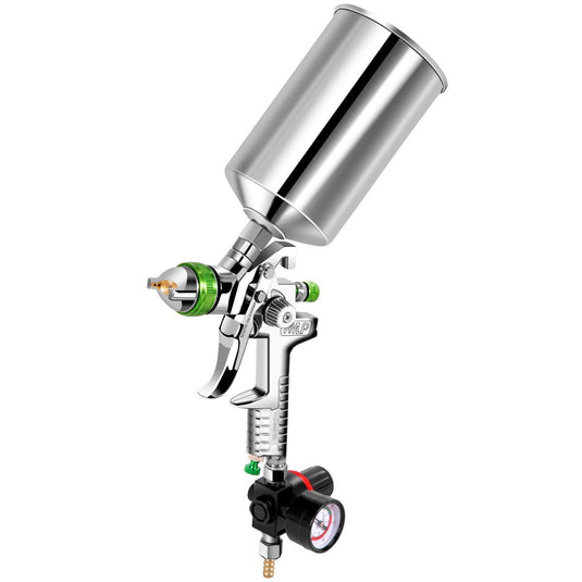 HVLP Spray Gun, Gravity Feed Paint Gun Auto Paint Air Spray Gun - GoplusUS