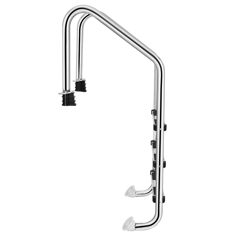 Load image into Gallery viewer, Swimming Pool Ladder, 3-Step In-Ground Stainless Steel Step for Indoor/Outdoor Pool
