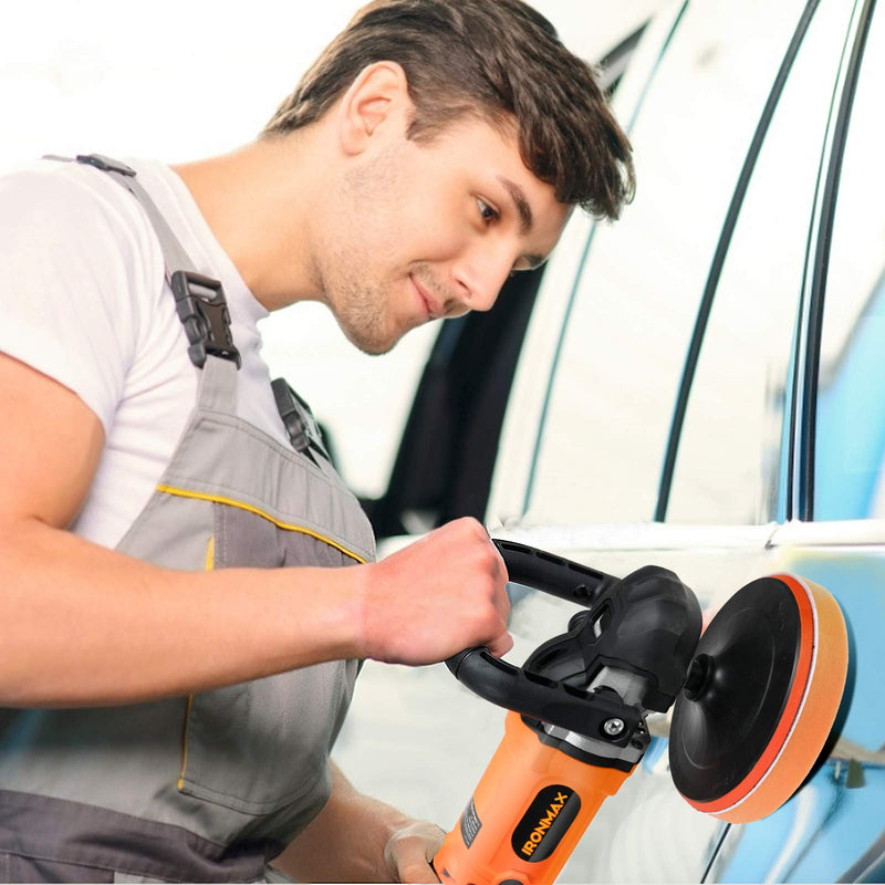 Load image into Gallery viewer, Rotary Buffer Polisher Wool Disc for Car Furniture Boat
