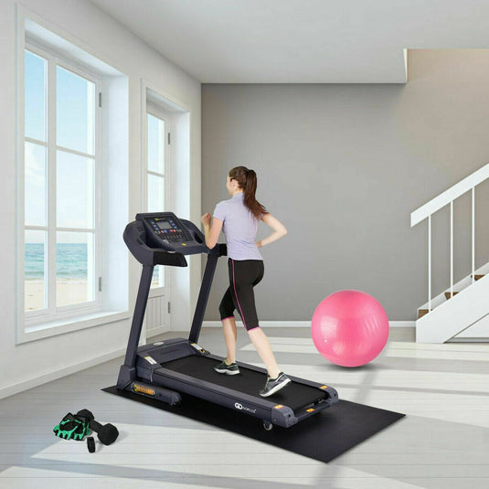 Thicken Treadmill Mat for Hardwood Floors High Density Waterproof PVC, 36" x 78"
